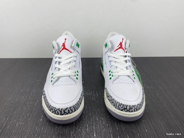 Rep Husky Lucky CK9246-136 Jordan (W) Retro Green 3 0718